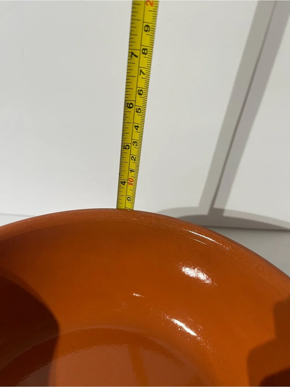 Vintage DE SILVA Italy Red Glazed Terracotta Double Handled Casserole Dish/Bowl